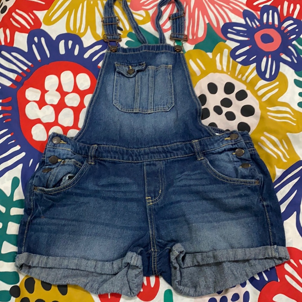 L.E.I jean overall shorts